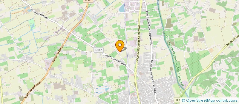 localisation de l'entreprise ELEA EVENT'S  PERNES-LES-FONTAINES