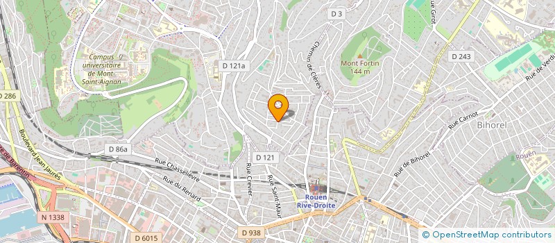 localisation de l'entreprise ELEAA  MONT-SAINT-AIGNAN