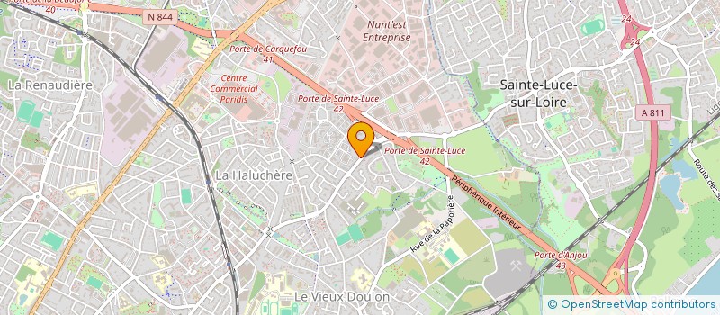 localisation de l'entreprise ELEAAMOUR  NANTES