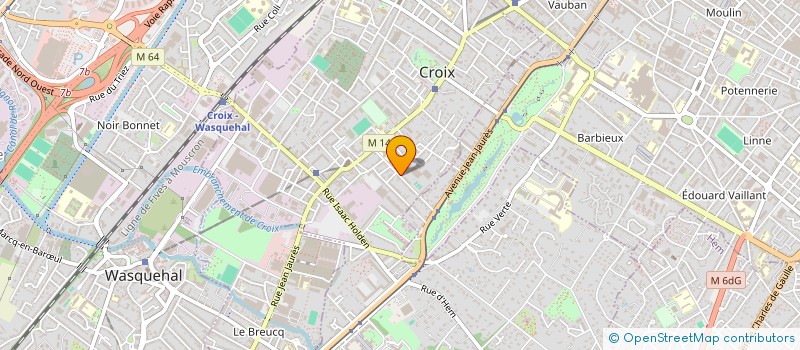localisation de l'entreprise ELEADORE à CROIX
