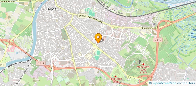 localisation de l'entreprise ELEANE à AGDE