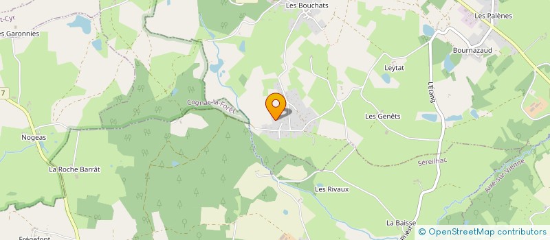 localisation de l'entreprise ELEANOR à SAINT-PRIEST-SOUS-AIXE