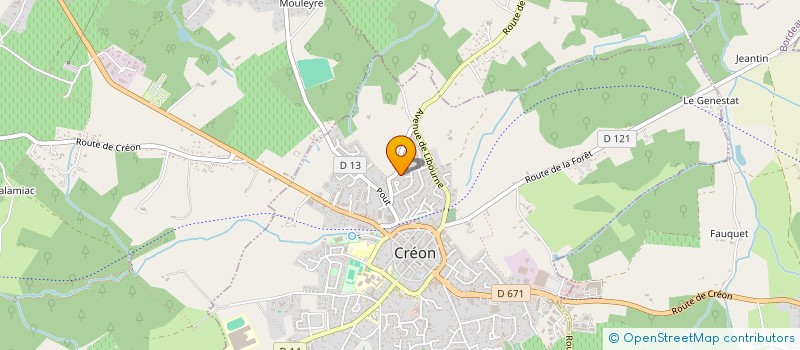 localisation de l'entreprise ELEATROPIK  CREON