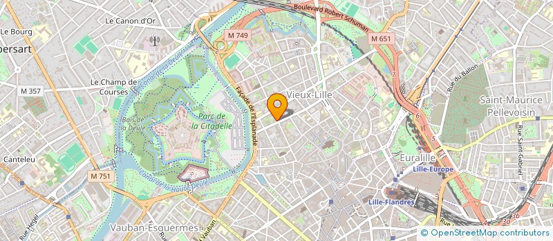 localisation de l'entreprise ELEB à LILLE