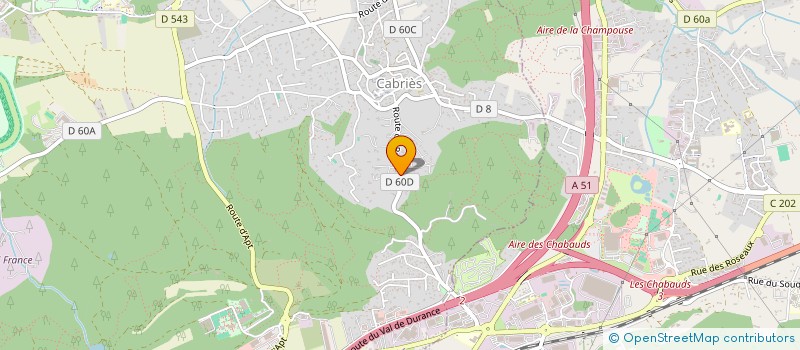 localisation de l'entreprise ELEBORE  CABRIES