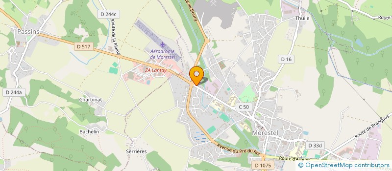 localisation de l'entreprise ELEC 2000  ARANDON-PASSINS