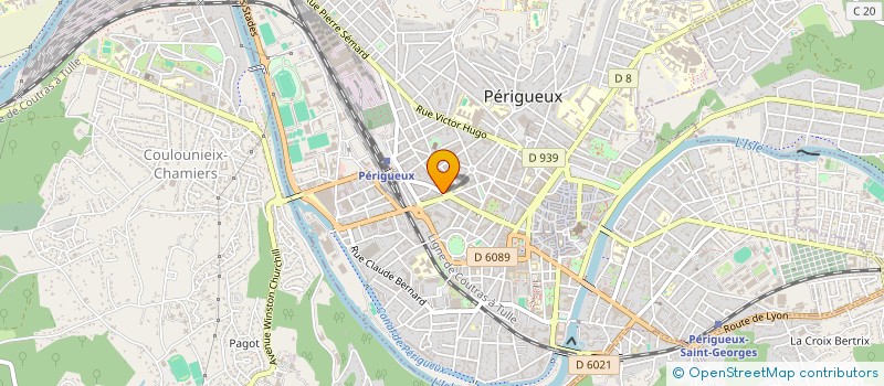 localisation de l'entreprise ELEC 24 à PERIGUEUX