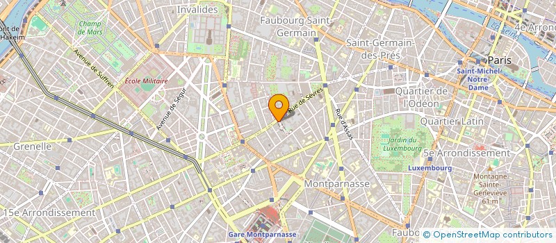 localisation de l'entreprise ELEC 75  PARIS