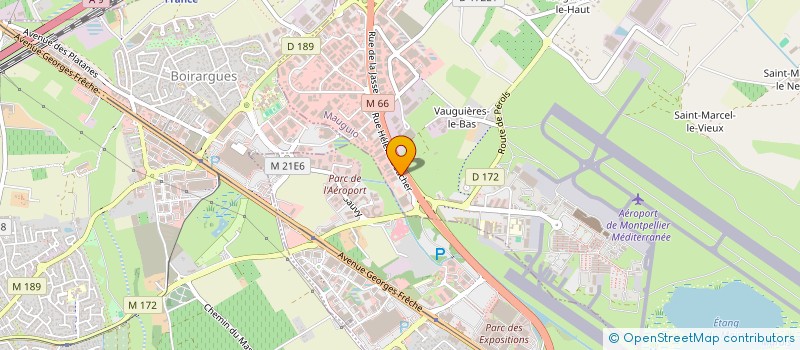 localisation de l'entreprise ELEC AIR  MAUGUIO