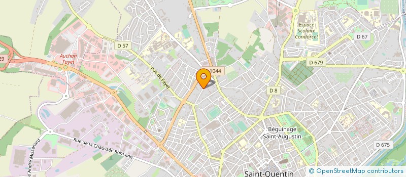 localisation de l'entreprise ELEC AUTOMATION à SAINT-QUENTIN
