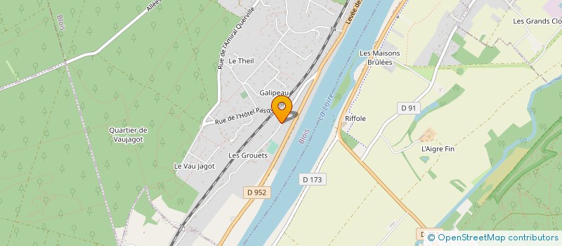 localisation de l'entreprise ELEC CONFORT à BLOIS