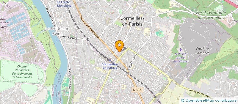 localisation de l'entreprise ELEC DA CUNHA JORGE à CORMEILLES-EN-PARISIS