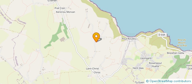 localisation de l'entreprise ELEC''ECO  GUIMAEC