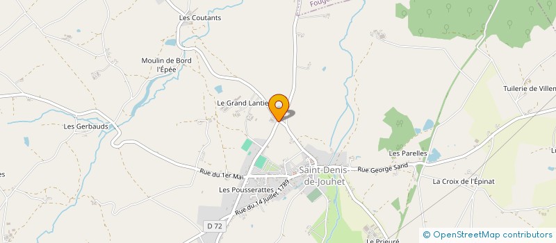 localisation de l'entreprise ELEC-ELEV à SAINT-DENIS-DE-JOUHET