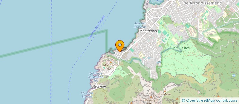 localisation de l'entreprise ELEC ENERGY à MARSEILLE