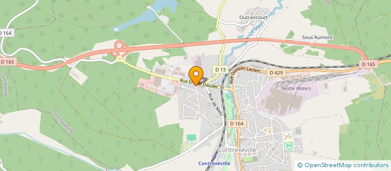 localisation de l'entreprise ELEC ET RENOV  CONTREXEVILLE