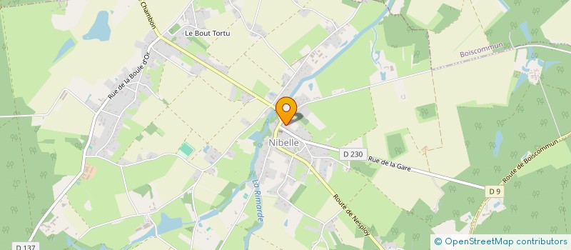 localisation de l'entreprise ELEC HABITAT 24 à NIBELLE