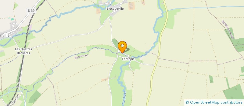 localisation de l'entreprise ELEC HILLION  MORTEAUX-COULIBOEUF