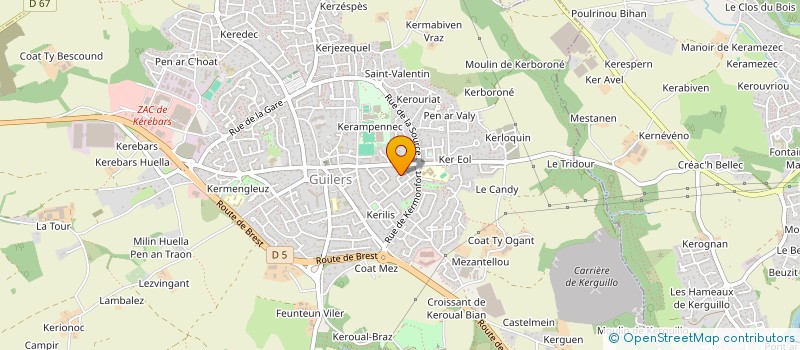 localisation de l'entreprise ELEC HOME CONNECT  GUILERS