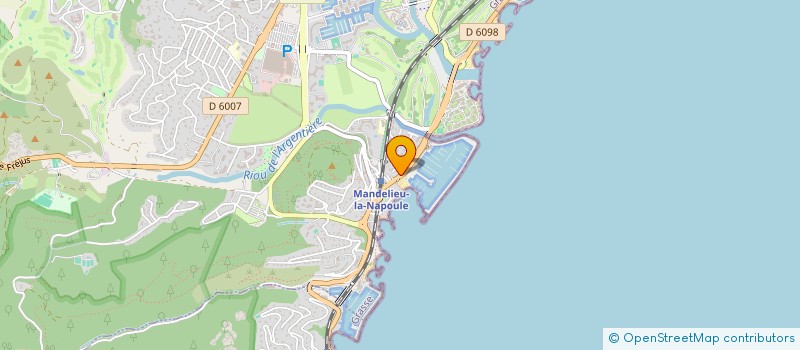 localisation de l'entreprise ELEC-MARINE-NAPOULOISE  MANDELIEU-LA-NAPOULE