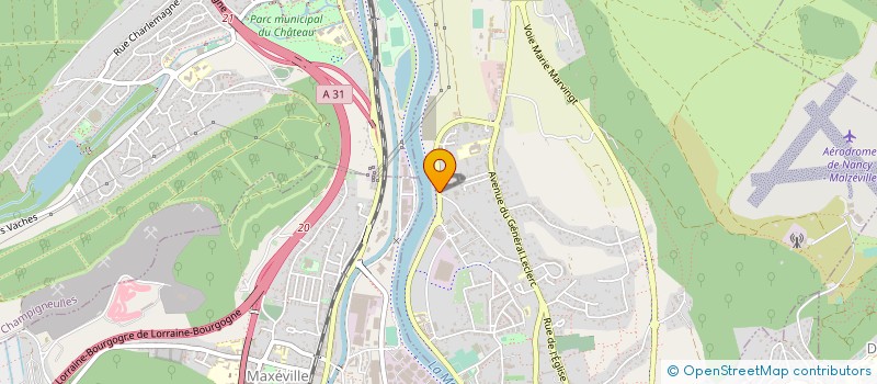 localisation de l'entreprise ELEC MULTI à MALZEVILLE