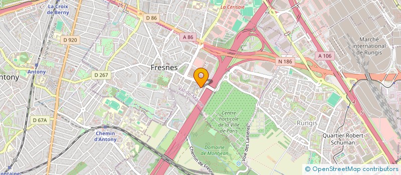 localisation de l'entreprise ELEC MULTISERVICES  FRESNES