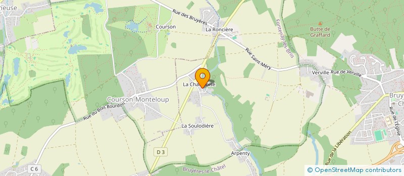 localisation de l'entreprise ELEC N&J  FONTENAY-LES-BRIIS