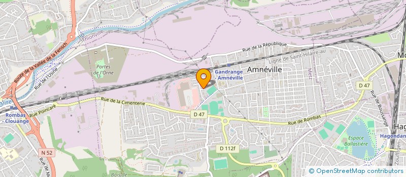 localisation de l'entreprise ELEC PLUS  AMNEVILLE