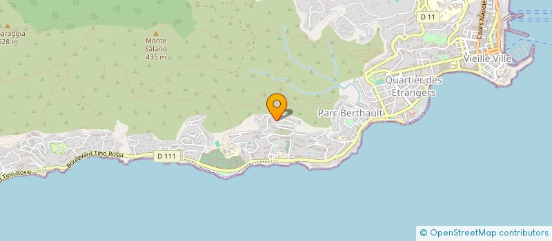 localisation de l'entreprise ELEC PLUS à AJACCIO