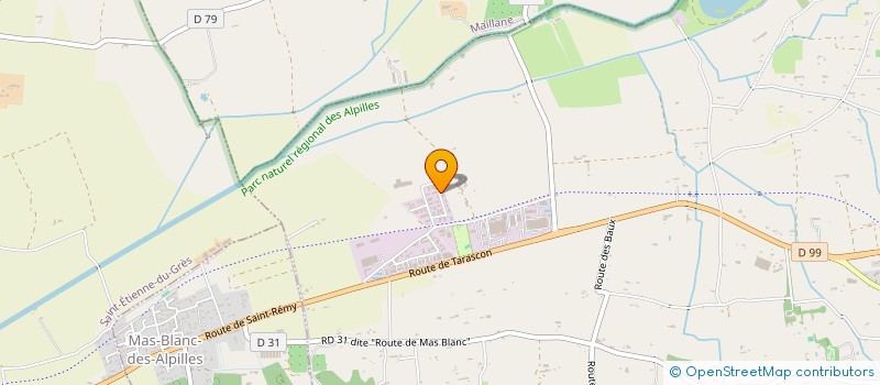 localisation de l'entreprise ELEC PRO à SAINT-REMY-DE-PROVENCE