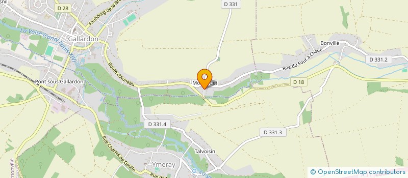 localisation de l'entreprise ELEC'RENOV à GALLARDON