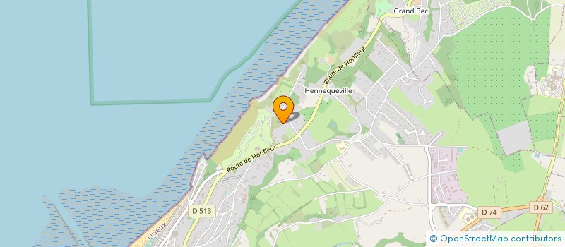 localisation de l'entreprise ELEC-RESEAUX à TROUVILLE-SUR-MER