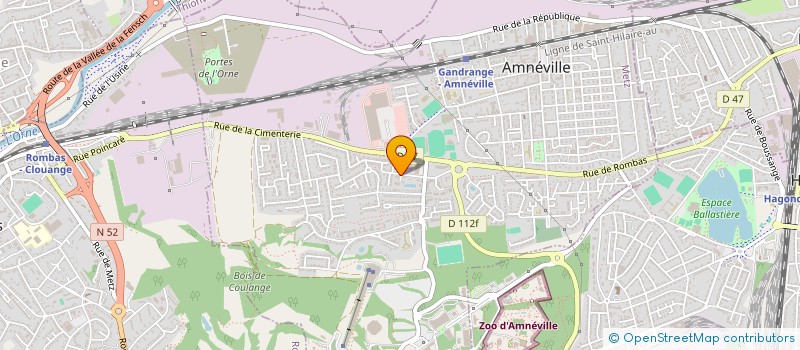 localisation de l'entreprise ELEC SERVICE 57  AMNEVILLE