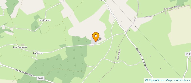 localisation de l'entreprise ELEC SERVICE  THAUMIERS