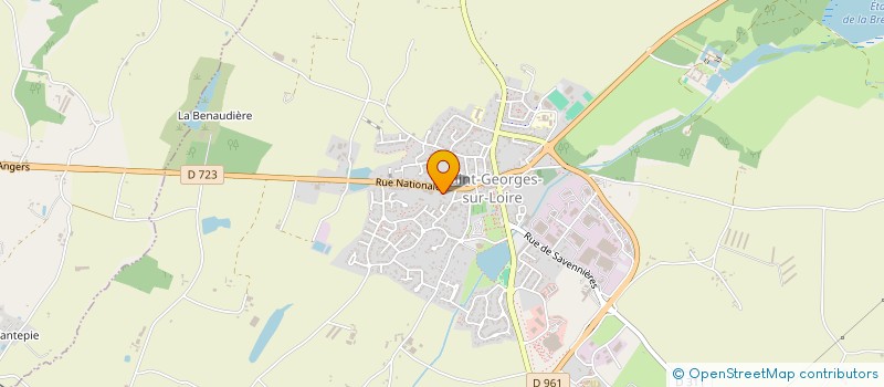 localisation de l'entreprise ELEC SERVICES 49  SAINT-GEORGES-SUR-LOIRE