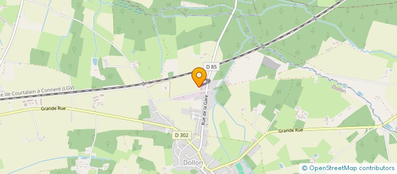 localisation de l'entreprise ELEC-STOCK  DOLLON