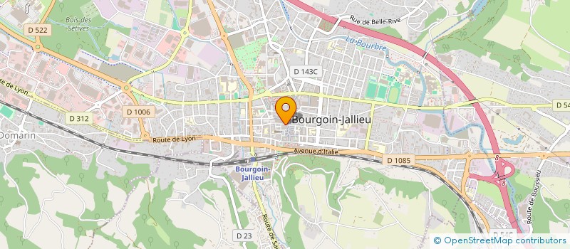localisation de l'entreprise ELEC SUN & SERVICES à BOURGOIN-JALLIEU