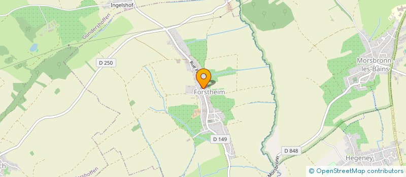 localisation de l'entreprise ELEC-SYS WEISS  FORSTHEIM