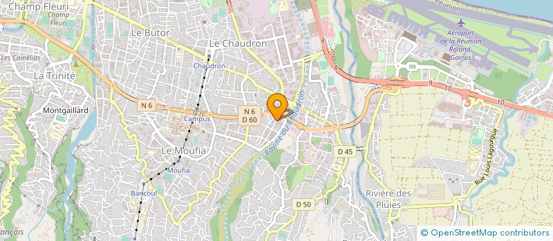 localisation de l'entreprise ELEC SYSTEM OI SARL à SAINT-DENIS