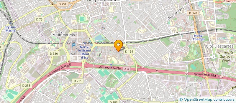 localisation de l'entreprise ELEC TCE SARL MATATA à NOISY-LE-GRAND