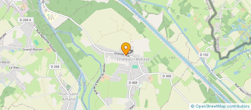 localisation de l'entreprise ELEC'TIC SERVICES  CHATEAU-L'ABBAYE