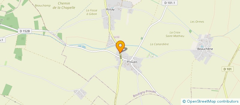 localisation de l'entreprise ELEC VIEIRA à BOUTIGNY-PROUAIS