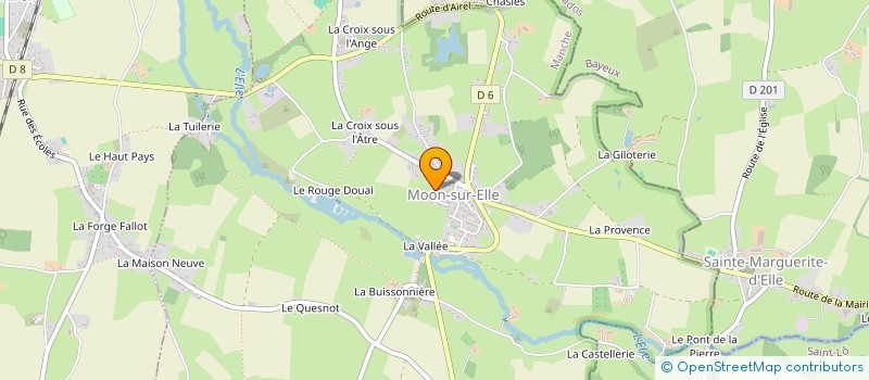 localisation de l'entreprise ELEC2L'ELLE  MOON-SUR-ELLE