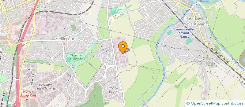 localisation de l'entreprise ELEC3 à HEILLECOURT