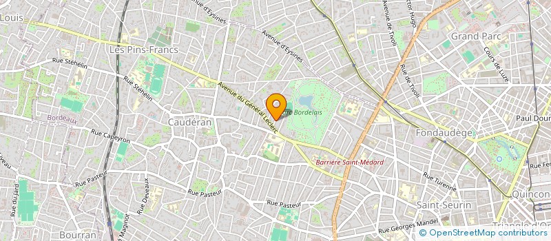 localisation de l'entreprise ELECAD  BORDEAUX