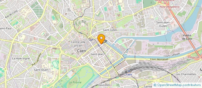 localisation de l'entreprise ELECAMPANE à CAEN