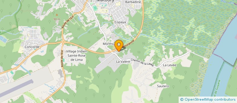localisation de l'entreprise ELECASSAIN PRO  MATOURY