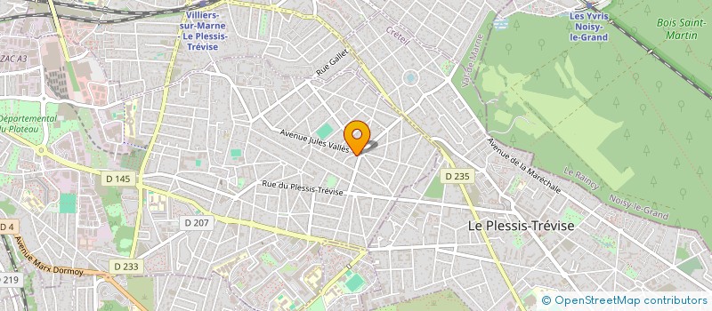 localisation de l'entreprise ELECBAT à CHAMPIGNY-SUR-MARNE