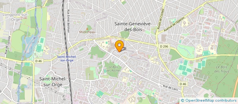 localisation de l'entreprise ELECBORNES BTP à SAINT-MICHEL-SUR-ORGE