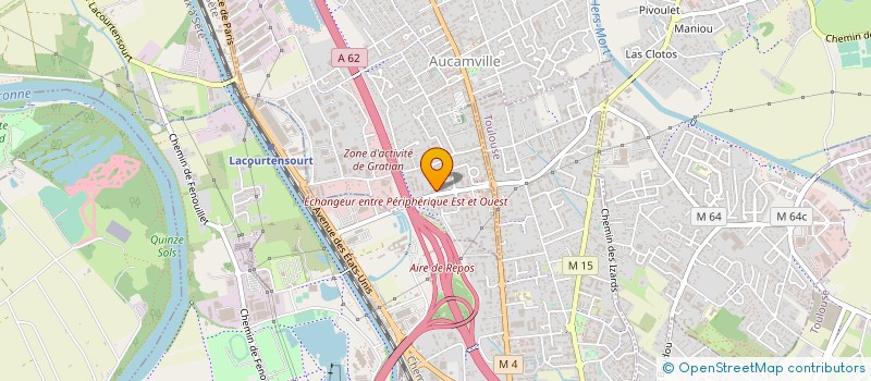 localisation de l'entreprise ELECCO à AUCAMVILLE